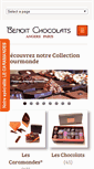 Mobile Screenshot of benoitchocolats.com